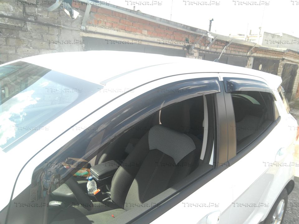 Дефлекторы SIM для окон Ford Ecosport II 2014-2026. Артикул SFOECO1332