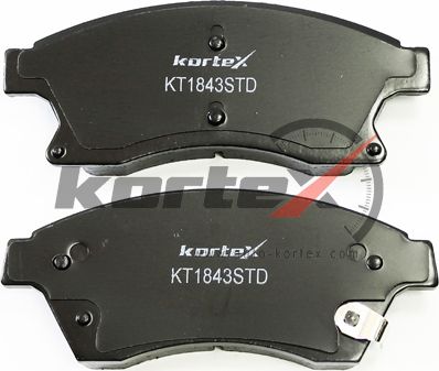 Колодки тормозные OPEL ASTRA 09- перед. (Kortex). Артикул KT1843STD
