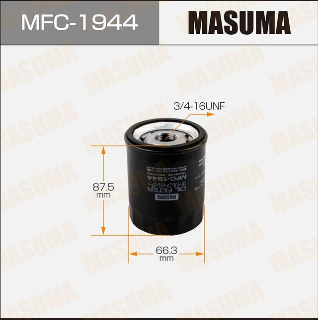 Масляный фильтр Masuma. Артикул MFC-1944