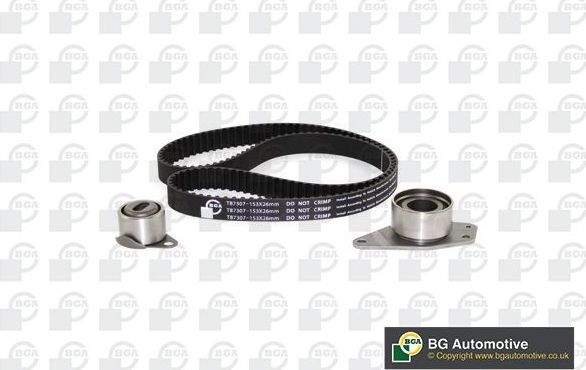 Ремень ГРМ с роликами (комплект) BGA для Renault Espace III 1999-2002. Артикул TB7307K