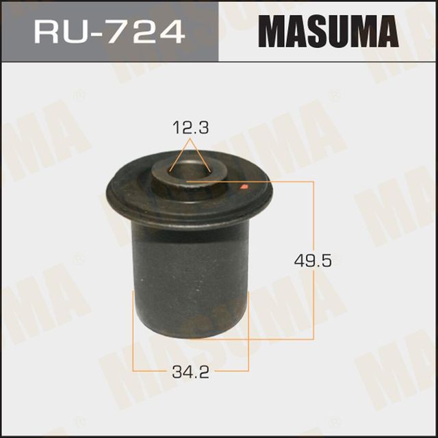 Сайлентблок заднего рычага подвески Masuma. Артикул RU-724