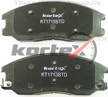 Колодки торм. CHEVROLET CAPTIVA 06-/OPEL ANTARA 06- перед.к-т (Kortex). Артикул KT1715STD