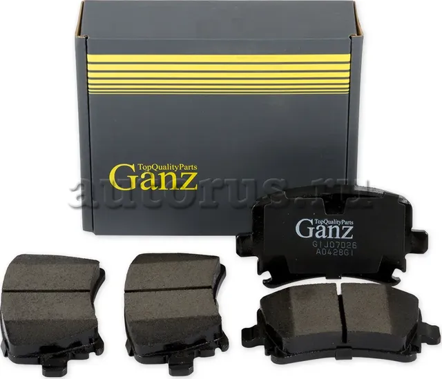 Колодки торм.зад. (Ganz). Артикул GIJ07026