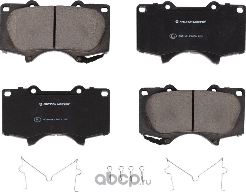 Керамические тормозные колодки передние CMX976 (Frictionmaster). Артикул CMX976