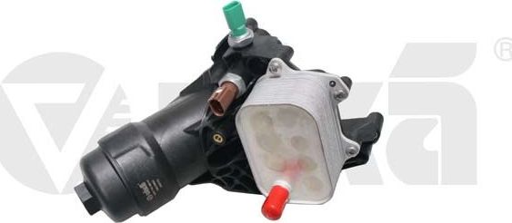 Радиатор масляный (маслоохладитель) для двигателя Vika для Audi Q5 I (8R) 2010-2017. Артикул 11151777801