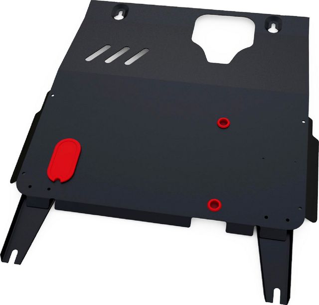 Защита АвтоБРОНЯ для картера и КПП Vortex Estina II МКПП 2012-2013. Артикул 111.06109.1