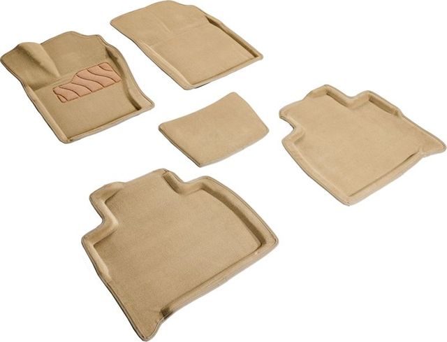 Коврики Seintex 3D ворсовые для салона Tank 300 2021-2026 БЕЖЕВЫЕ. Артикул 99570