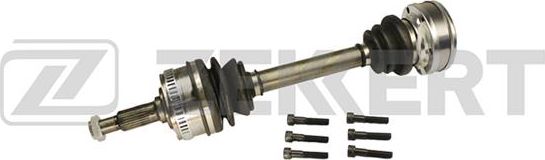 Полуось (привод в сборе, приводной вал) Zekkert. Артикул AW-4543