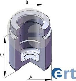 Поршень тормозного суппорта ERT задний для BMW 5 IV (E39) 1997-2001. Артикул 150582-C