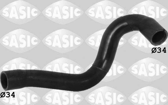 Патрубок системы охлаждения (радиатора) Sasic правый верхний для Opel Zafira B 2008-2015. Артикул 3406302
