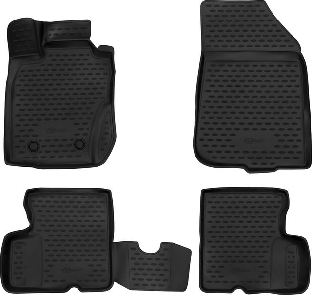 Коврики 3D Format c повышенной износостойкостью для салона Renault Duster 4WD I 2010-2015. Артикул FORMAT.3D.41.28.210kh