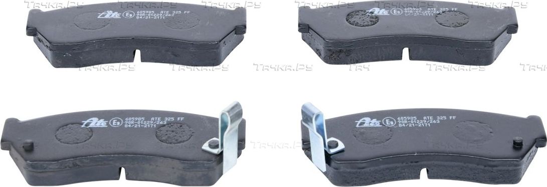 Тормозные колодки ATE передние для Subaru Justy II 1995-1998. Артикул 13.0460-5985.2