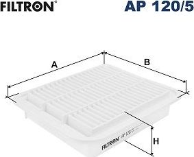 Воздушный фильтр Filtron. Артикул AP 120/5