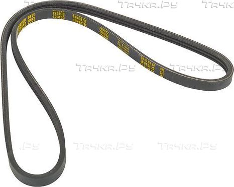 Приводной ремень поликлиновой Zentparts для Mazda CX-5 II 2017-2026. Артикул Z23103