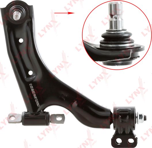 Поперечный рычаг передней подвески LYNXauto. Артикул C5978R