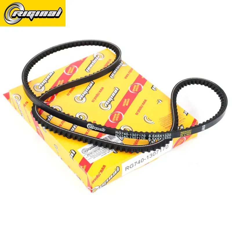 Ремень 1320 водяного насоса зубчатый для а/м КАМАЗ дв.740, ЗИЛ-133 (AVX10X1320) (Riginal). Артикул RG7401307170