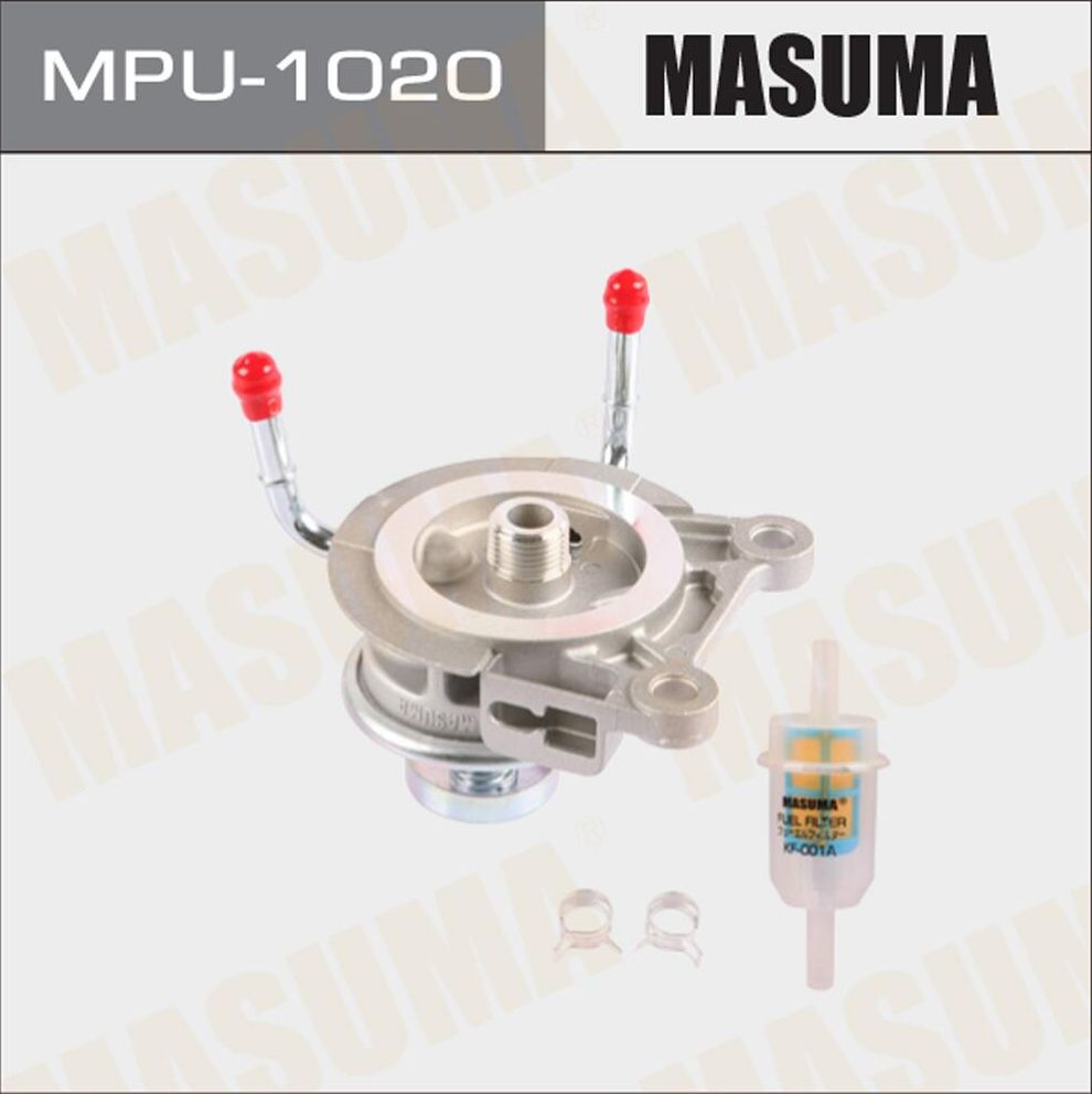 Топливный насос низкого давления (ТННД), помпа ручной подкачки топлива Masuma. Артикул MPU-1020