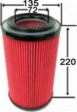 Воздушный фильтр JS Asakashi. Артикул A2007