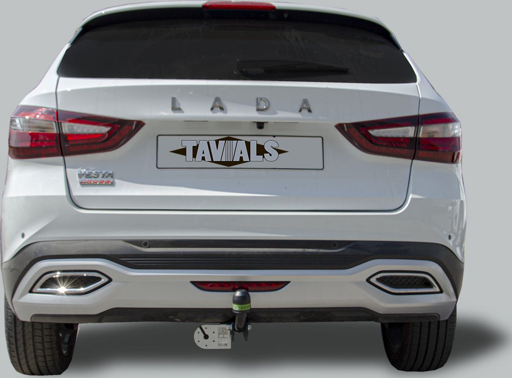 Фаркоп Tavials (Лидер-Плюс) для Lada Vesta NG Cross 2023-2026. Артикул T-VAZ-46A