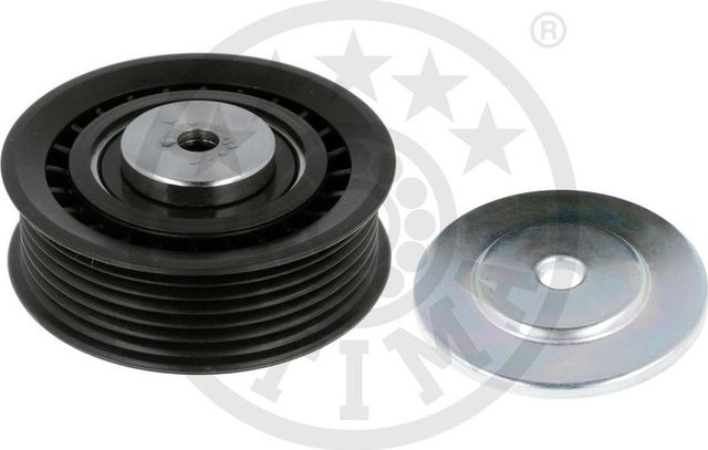 Натяжной ролик (натяжитель) приводного поликлинового ремня Optimal для Volkswagen Transporter T4 1990-2003. Артикул 0-N1312
