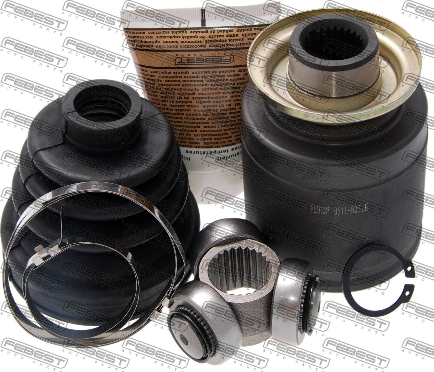 Шрус внутренний (граната) Febest. Артикул 0511-B25LH