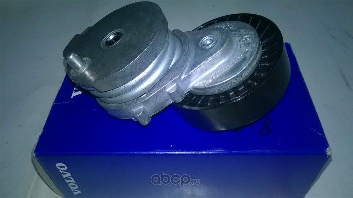 Натяжной ролик (натяжитель) приводного поликлинового ремня Volvo. Артикул 31258153