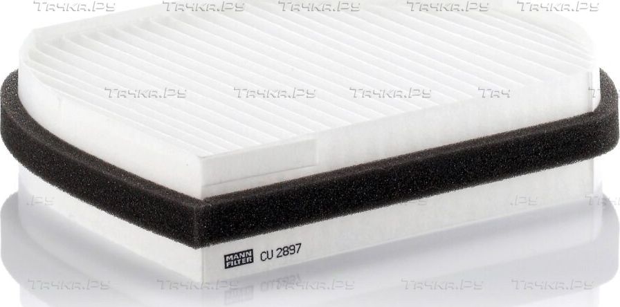 Салонный фильтр Mann-Filter для Mercedes-Benz CLK-Класс I (C208, A208) 1997-2003. Артикул CU 2897