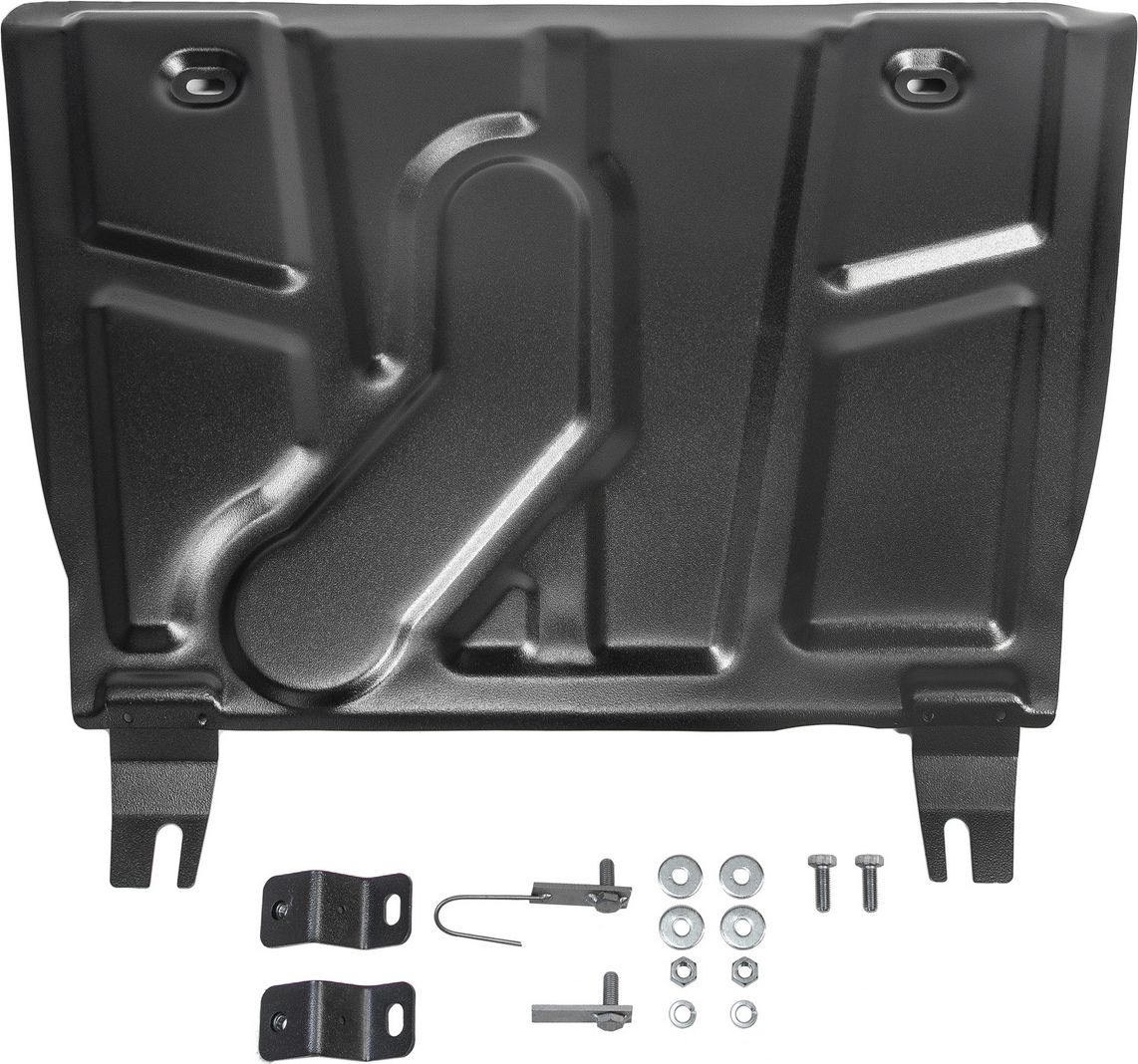 Защита АвтоБРОНЯ для картера и КПП Toyota RAV4 CA40 2013-2019. Артикул 111.05709.1