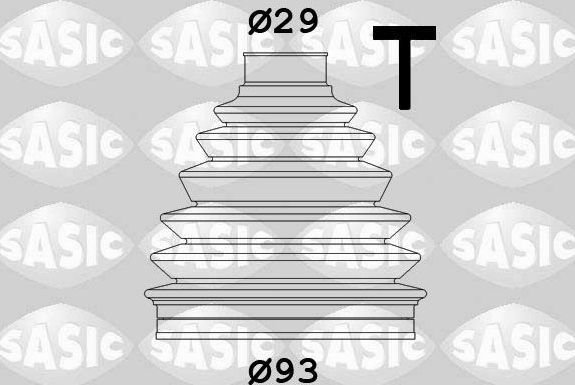Пыльник ШРУСа наружный Sasic (термопласт) для Peugeot 3008 I 2009-2016. Артикул 1900029