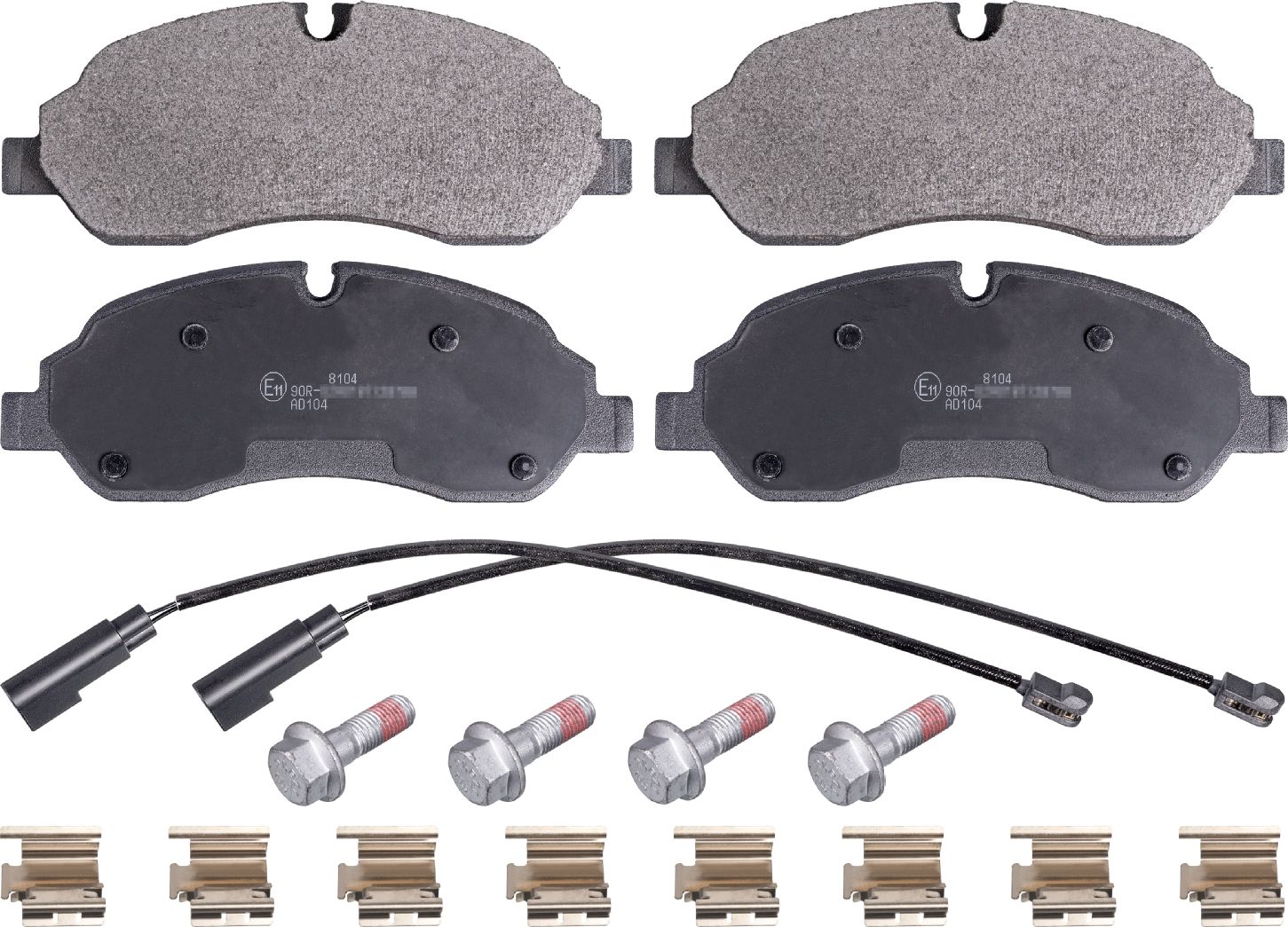 Тормозные колодки Febi Bilstein. Артикул 16955