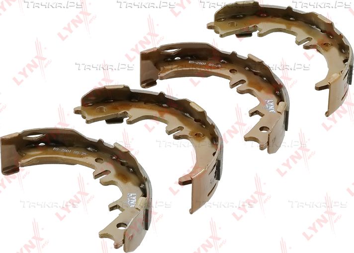 Тормозные колодки LYNXauto задние для Chery Amulet (A15) I 2003-2014. Артикул BS-2801