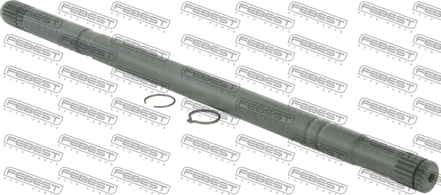 Полуось (привод в сборе, приводной вал) Febest. Артикул 0712-RM413LH