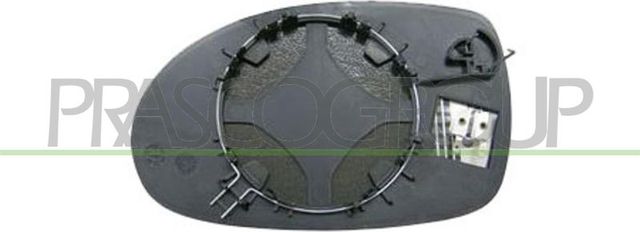 Зеркальное стекло бокового зеркала Prasco правое для Citroen C5 I 2001-2008. Артикул CI5207513