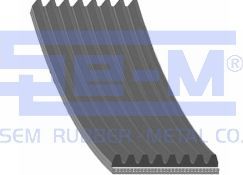 Приводной ремень поликлиновой Sem Lastik для Mercedes-Benz Conecto 2001-2026. Артикул 10369