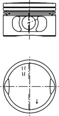 Поршневая група Kolbenschmidt для Audi A6 II (C5) 1997-2005. Артикул 99942620