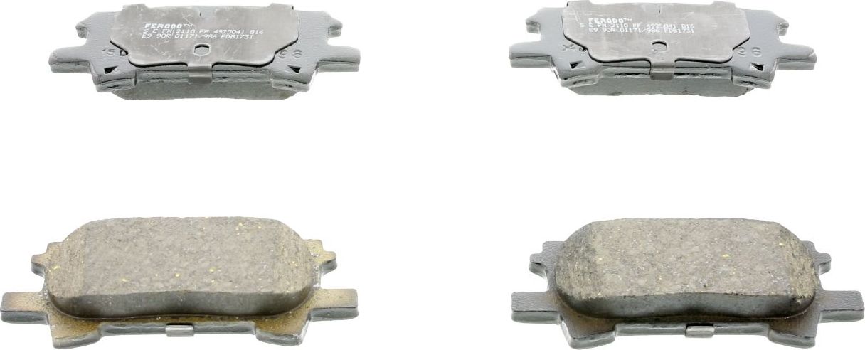Тормозные колодки Ferodo Premier. Артикул FDB1731