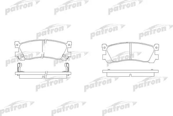 Тормозные колодки Patron. Артикул PBP903