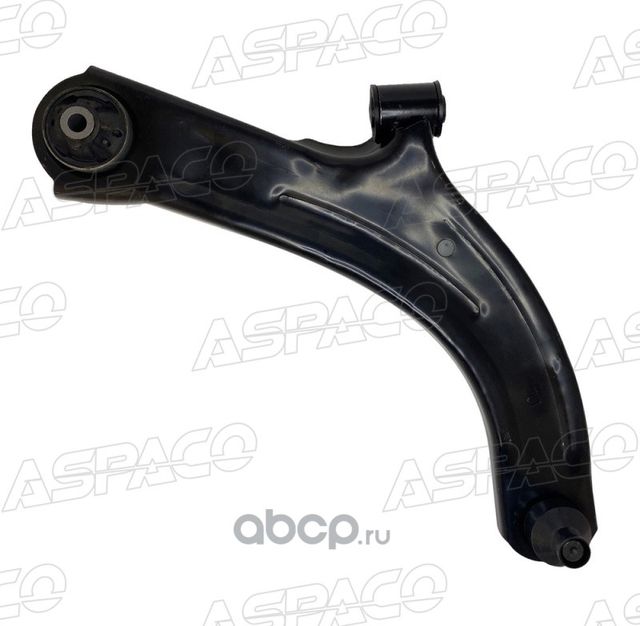 РЫЧАГ ПОДВЕСКИ ПЕРЕДНИЙ ПРАВЫЙ NISSAN MICRA (K12E) (2002>)/NOTE (E11) (2006>) (Aspaco). Артикул AP11440