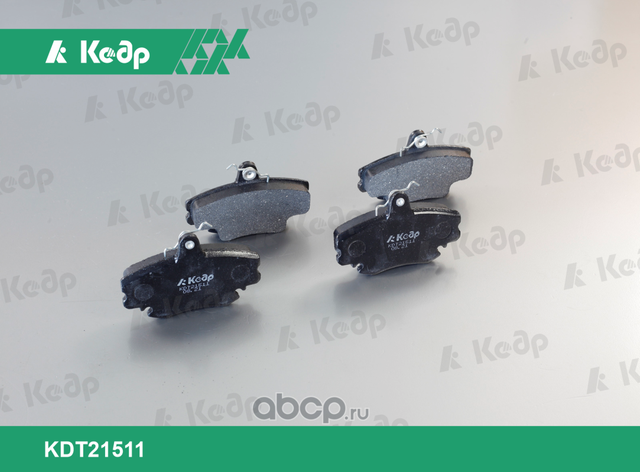 Колодка передняя Largus, Logan 8кл. (с ABS) КЕДР KDT21511 Кедр. Артикул KDT21511