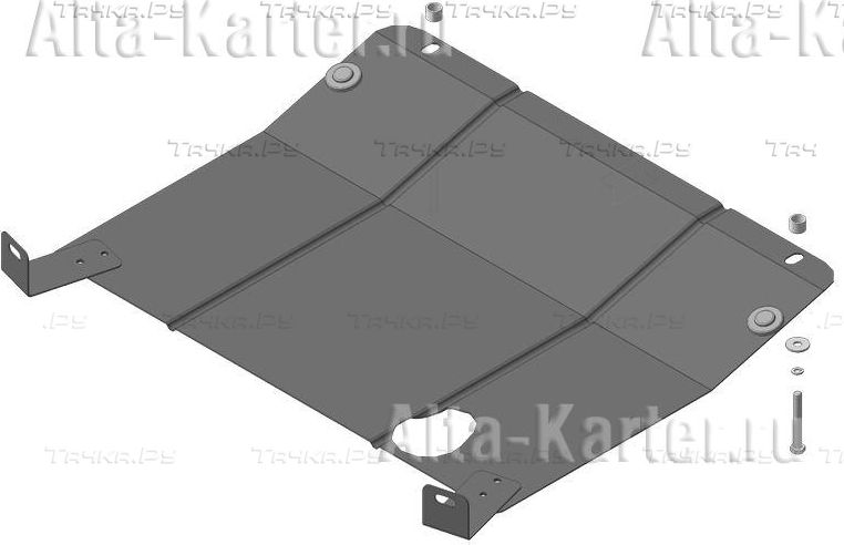 Защита Мотодор для двигателя и КПП Lada Granta седан 2011-2026.Артикул 62101. Артикул 62101