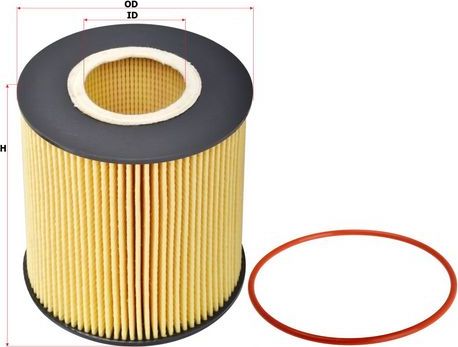 Масляный фильтр Sakura. Артикул EO-76010