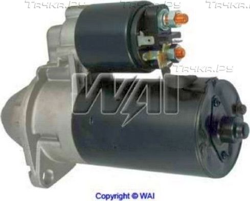 Стартер WAI для Audi 100 IV (C4) 1991-1994. Артикул 16956N