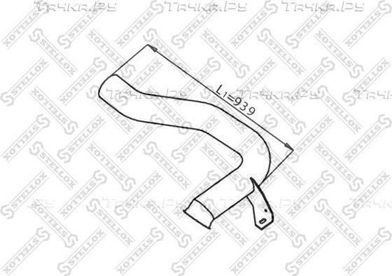 Глушитель Stellox. Артикул 82-03785-SX