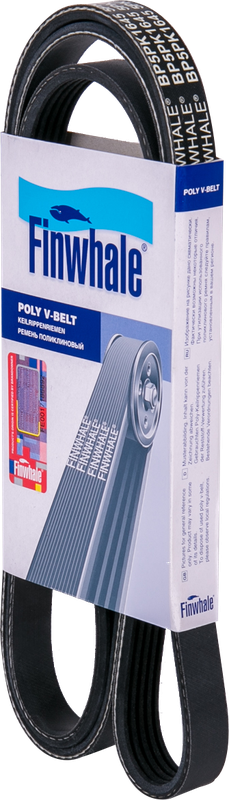 Приводной ремень поликлиновой Finwhale. Артикул BP5PK1645