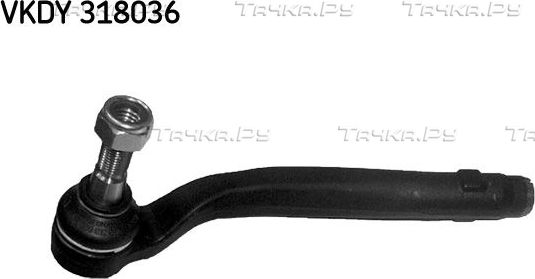 Наконечник рулевой тяги SKF. Артикул VKDY 318036