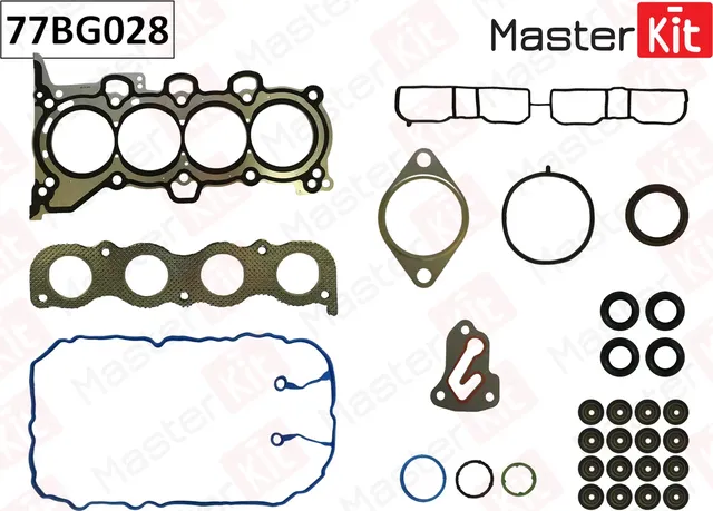 Прокладки двигателя комплект G4NA/G4NU (Master KIT). Артикул 77BG028
