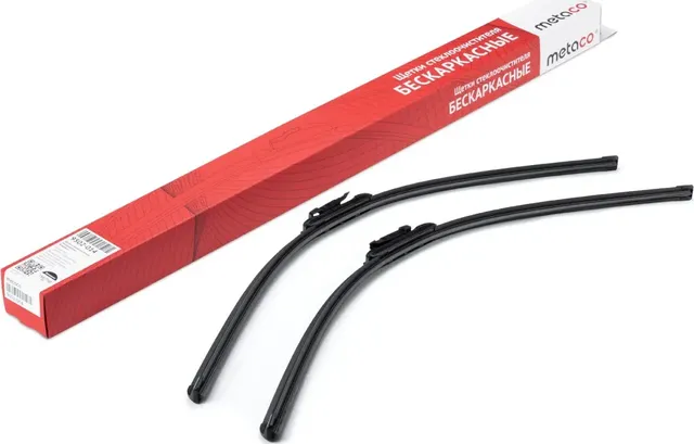 Щетки стеклоочистителя (к-кт) 750/750мм (Metaco). Артикул 9502014