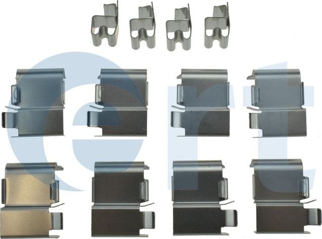 Комплект монтажный тормозных колодок TOYOTA Land Cruiser 10-, Land Cruiser 02-, Land Cruiser 92-97,  ERT. Артикул 420348