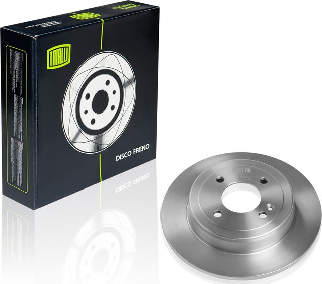 Тормозной диск Trialli задний для Hyundai Solaris I 2010-2017. Артикул DF 084711