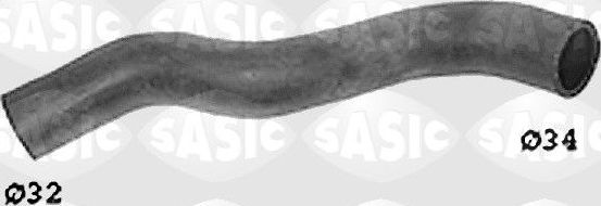 Патрубок системы охлаждения (радиатора) Sasic правый верхний для Renault 25 1984-1991. Артикул SWH4230